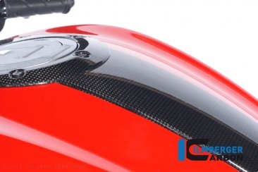 Carbon Fiber Gas Tank Center Extension Cover by Ilmberger Carbon Ducati / Monster 1100 / 2009