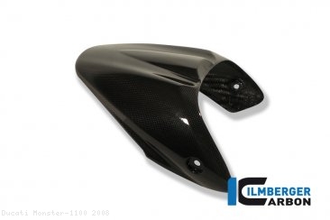 Carbon Fiber Passenger Seat Cover by Ilmberger Carbon Ducati / Monster 1100 / 2008