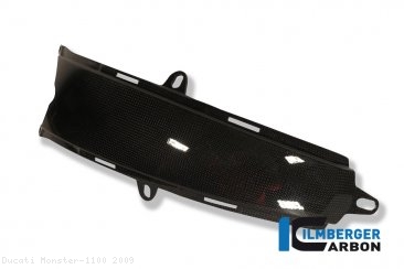 Carbon Fiber Gas Tank Center Extension Cover by Ilmberger Carbon Ducati / Monster 1100 / 2009