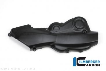 Carbon Fiber Horizontal Belt Cover by Ilmberger Carbon Ducati / Monster 1200 / 2015