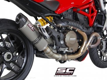 Oval Exhaust by SC-Project Ducati / Monster 1200 / 2014