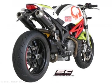 GP EVO Exhaust by SC Project Ducati Monster 1100 2009 D04 14