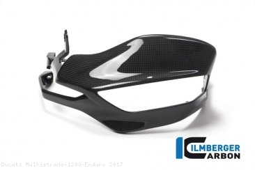 Carbon Fiber Handguard by Ilmberger Carbon Ducati / Multistrada 1200 Enduro / 2017