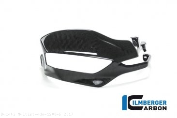 Carbon Fiber Handguard by Ilmberger Carbon Ducati / Multistrada 1200 S / 2017