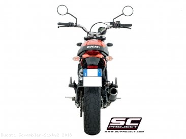 CR-T Exhaust by SC-Project Ducati / Scrambler Sixty2 / 2018