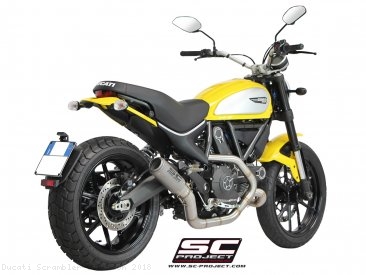 CR-T Exhaust by SC-Project Ducati / Scrambler 800 Icon / 2018