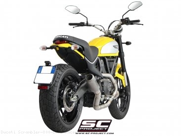 CR-T Exhaust by SC-Project Ducati / Scrambler 800 Cafe Racer / 2020