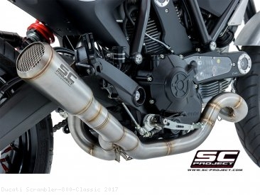 Conic Exhaust by SC-Project Ducati / Scrambler 800 Classic / 2017