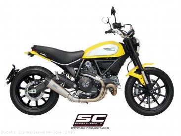 Conic Exhaust by SC-Project Ducati / Scrambler 800 Icon / 2016