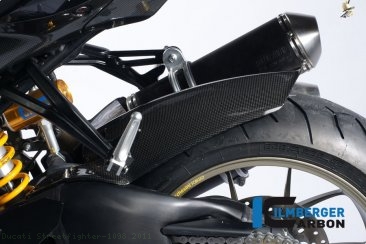 Carbon Fiber Rear Hugger by Ilmberger Carbon Ducati / Streetfighter 1098 / 2011