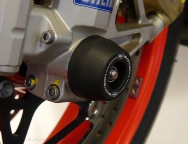 Front Fork Axle Sliders by Evotech Performance Aprilia / RSV4 Factory APRC / 2011