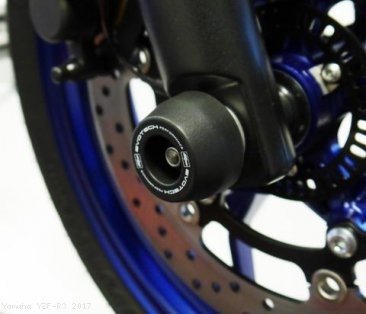 Front Fork Axle Sliders by Evotech Performance Yamaha / YZF-R3 / 2017