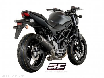 Oval Exhaust by SC-Project Suzuki / SV650 / 2019