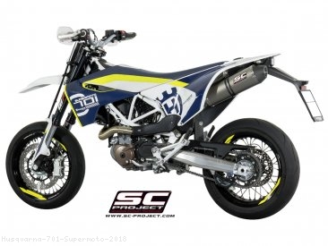 CRS Exhaust by SC-Project Husqvarna / 701 Supermoto / 2018