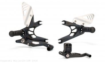 FXR Adjustable Rearsets by Gilles Tooling Kawasaki / Ninja ZX-10R / 2016