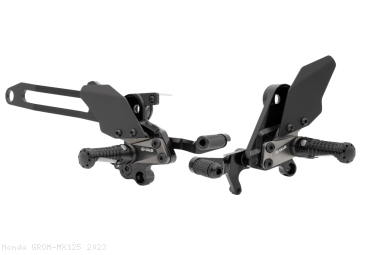 Adjustable Rearsets by Gilles Tooling Honda / GROM MX125 / 2023