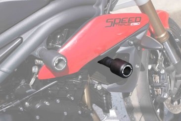 Lower Frame Sliders by Evotech Performance Triumph / Speed Triple / 2011