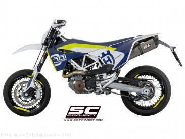 Oval Exhaust by SC-Project Husqvarna / 701 Supermoto / 2016