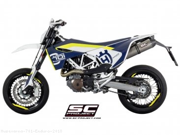 CRS Exhaust by SC-Project Husqvarna / 701 Enduro / 2018