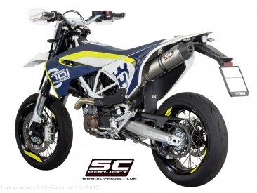 CRS Exhaust by SC-Project Husqvarna / 701 Supermoto / 2015