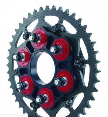 Superlite Hyperflex Billet Aluminum Quick Change Sprocket Carrier Kit Ducati / 1098 R / 2007