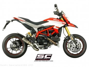 CR-T Exhaust by SC-Project Ducati / Hypermotard 821 / 2013