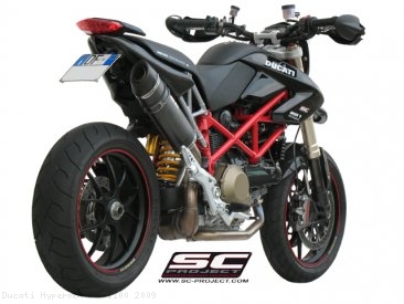 Oval Exhaust by SC-Project Ducati / Hypermotard 1100 / 2009