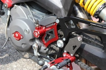 Billet Aluminum Sprocket Cover by Ducabike Ducati / Hypermotard 1100 EVO / 2011