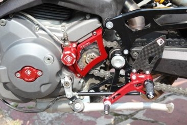 Billet Aluminum Sprocket Cover by Ducabike Ducati / Hypermotard 1100 S / 2009