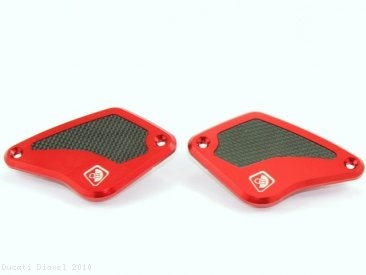 Brake and Clutch Fluid Tank Reservoir Caps by Ducabike Ducati / Diavel / 2010