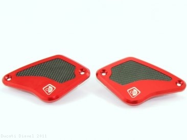 Brake and Clutch Fluid Tank Reservoir Caps by Ducabike Ducati / Diavel / 2011