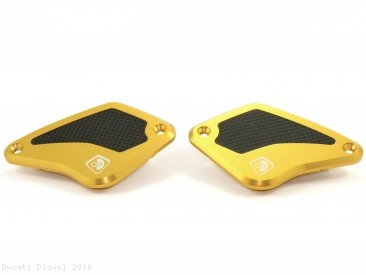 Brake and Clutch Fluid Tank Reservoir Caps by Ducabike Ducati / Diavel / 2010