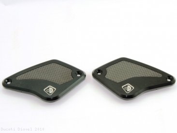 Brake and Clutch Fluid Tank Reservoir Caps by Ducabike Ducati / Diavel / 2010