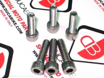 Dry Clutch 6 Piece Spring Bolt Kit by Ducabike Ducati / Hypermotard 1100 EVO SP / 2010