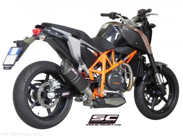 Oval Exhaust by SC-Project KTM / 690 Duke / 2012