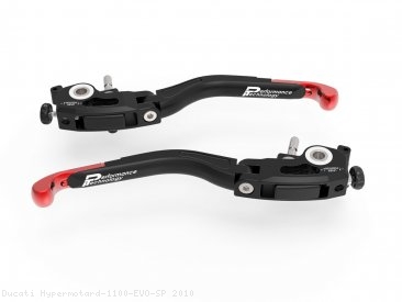 Adjustable Folding Brake and Clutch Lever Set by Ducabike Ducati / Hypermotard 1100 EVO SP / 2010