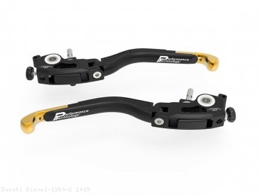 Adjustable Folding Brake and Clutch Lever Set by Ducabike Ducati / Diavel 1260 S / 2019