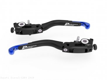 Adjustable Folding Brake and Clutch Lever Set by Ducabike Ducati / Diavel 1260 / 2019