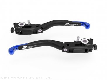 Adjustable Folding Brake and Clutch Lever Set by Ducabike Ducati / Hypermotard 1100 EVO SP / 2011