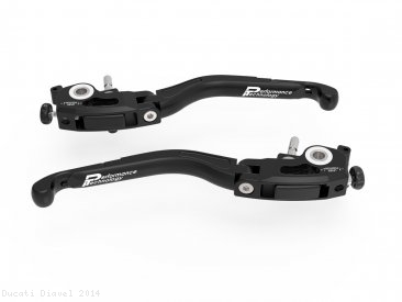 Adjustable Folding Brake and Clutch Lever Set by Ducabike Ducati / Diavel / 2014