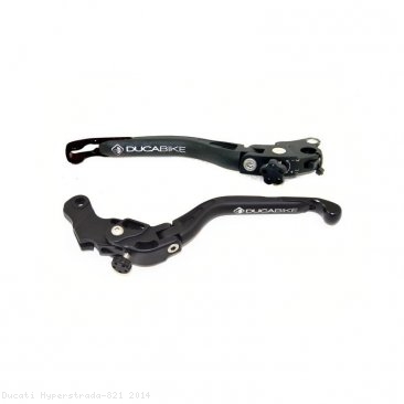 Adjustable Folding Brake and Clutch Lever Set by Ducabike Ducati / Hyperstrada 821 / 2014