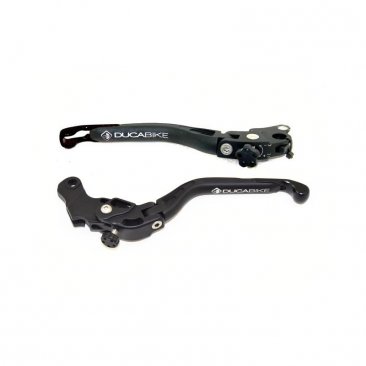 Adjustable Folding Brake and Clutch Lever Set by Ducabike