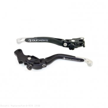 Adjustable Folding Brake and Clutch Lever Set by Ducabike Ducati / Hypermotard 939 / 2016