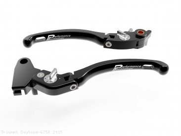 ECO GP 1 Brake & Clutch Lever Set by Performance Technologies Triumph / Daytona 675R / 2015