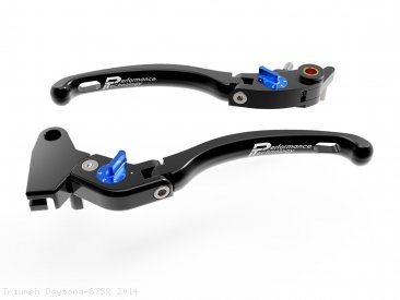 ECO GP 1 Brake & Clutch Lever Set by Performance Technologies Triumph / Daytona 675R / 2014