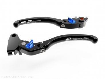 ECO GP 1 Brake & Clutch Lever Set by Performance Technologies Triumph / Speed Twin / 2021