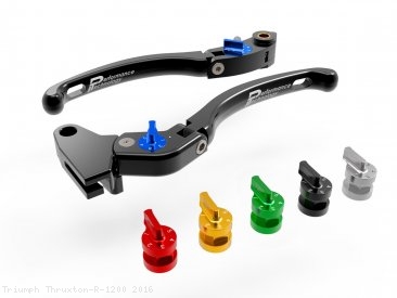 ECO GP 1 Brake & Clutch Lever Set by Performance Technologies Triumph / Thruxton R 1200 / 2016