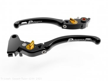 ECO GP 1 Brake & Clutch Lever Set by Performance Technologies Triumph / Speed Twin 1200 / 2023