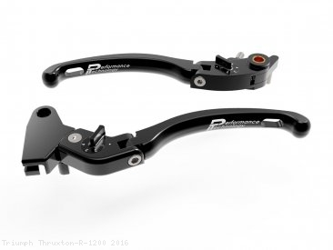 ECO GP 1 Brake & Clutch Lever Set by Performance Technologies Triumph / Thruxton R 1200 / 2016