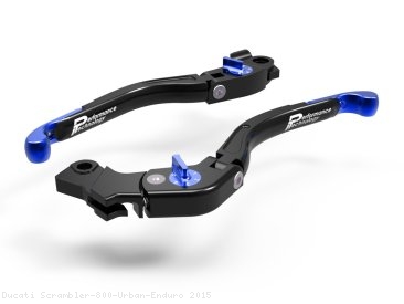 Adjustable Folding Brake and Clutch Lever Set by Performance Technology Ducati / Scrambler 800 Urban Enduro / 2015
